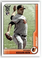 Keegan Akin 2021 Topps Big League Baltimore Orioles Rookie #36