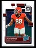 2023 Chronicles D.P. Football #2 Jalen Carter Donruss Optic Rated Rookie Georgia