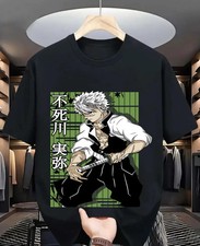 Anime Kyojuro Rengok Demon Slayer T-Shirt Size S-5XL, Gift For Friends