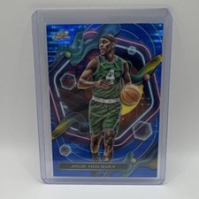2023-24 Topps Cosmic Chrome Jrue Holiday #9 Blue Moon Refractor /99 Celtics