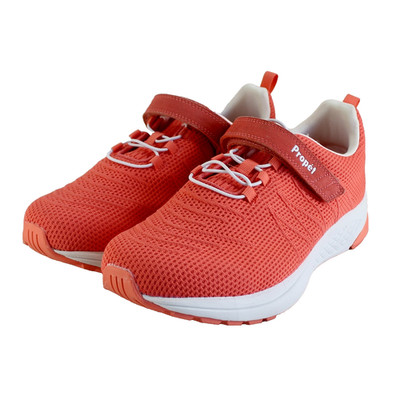 Propet Tour Knit FX Shoes Womens Size 10.5 EE Coral Elastic Laces Sneaker