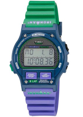 Timex IRONMAN 8-LAP 1986 Reissue Seasonal Limited Edition Digital Neu R8041046