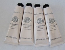 Crabtree Evelyn Hand Therapy Cream Scented Evelyn Rose 0.9oz Sealed Lot of 4