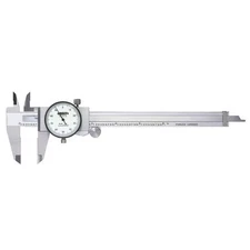 Insize  Caliper,0-12" Range,2" Jaw D,White 1311-12CAL Insize 1311-12CAL