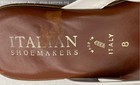 Italian Shoemakers Women's Brown White Slip-On Thong Sandals Size US 8 — photo 10
