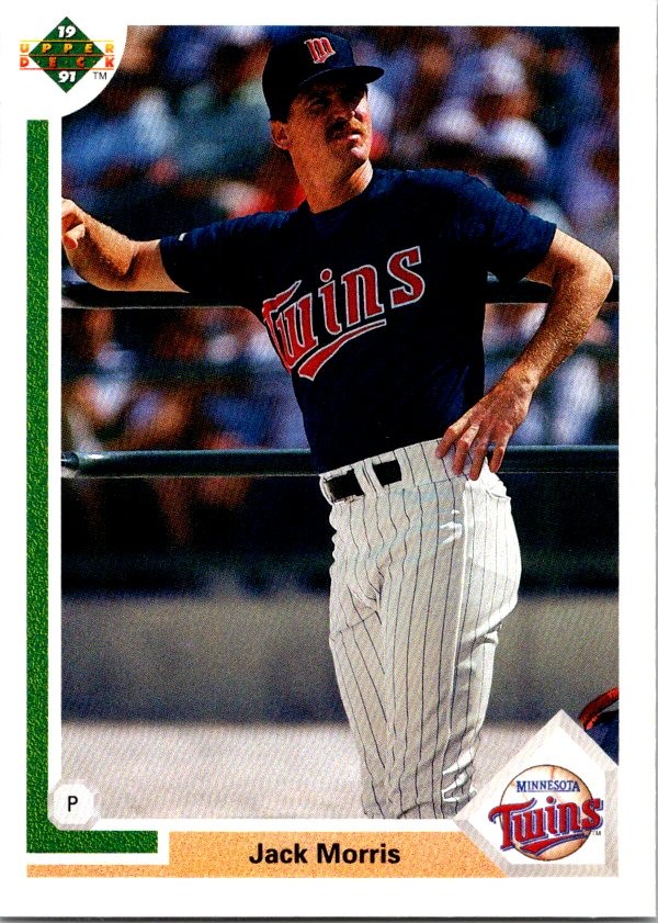 1991 Upper Deck #736 Jack Morris