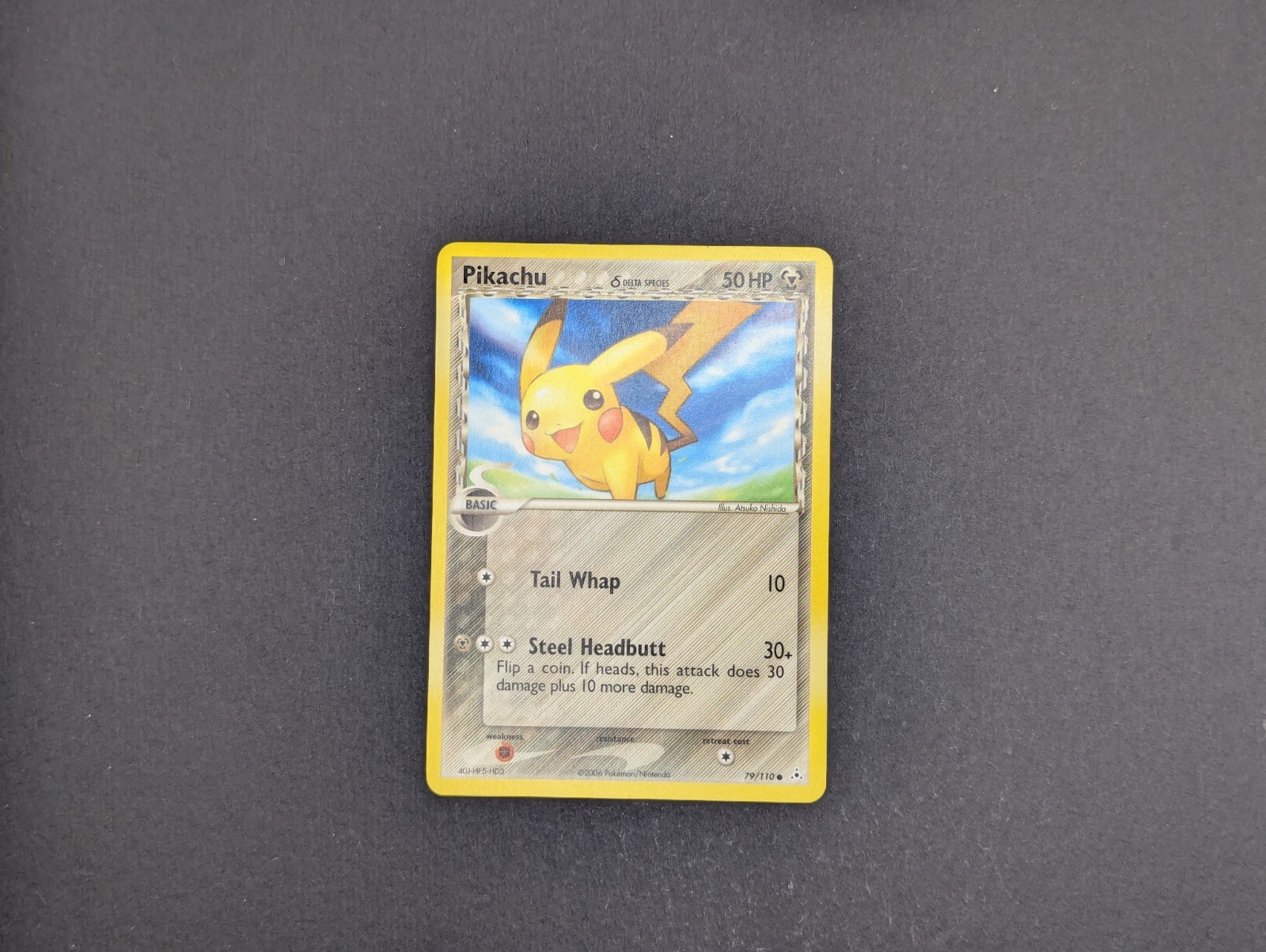 Pokémon TCG Delta Pikachu Regular Common 79/110 EX Holon Phantoms - NM