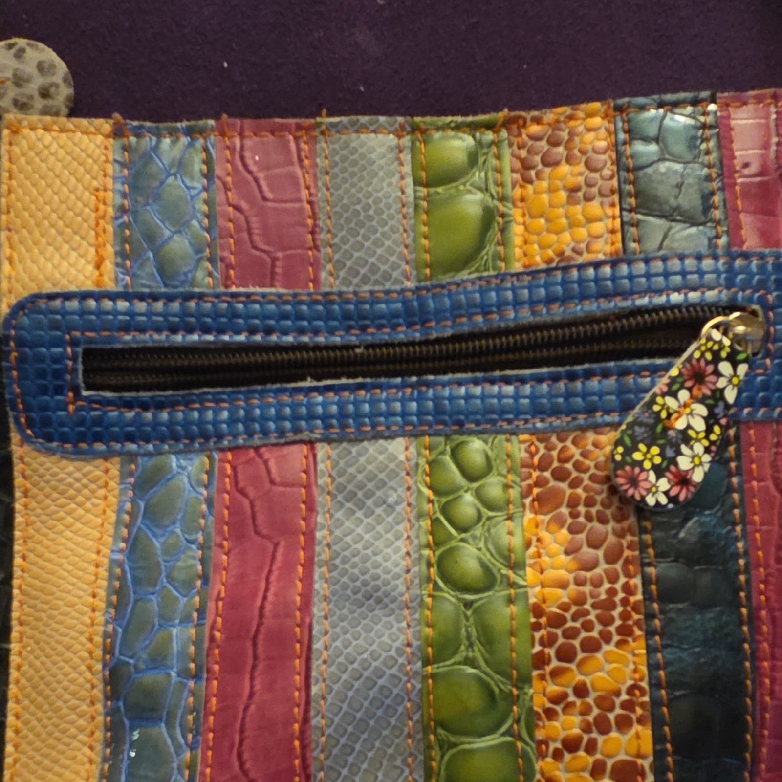 Sharif Multicolor Patchwork Women's Shoulder Bag … - image 4