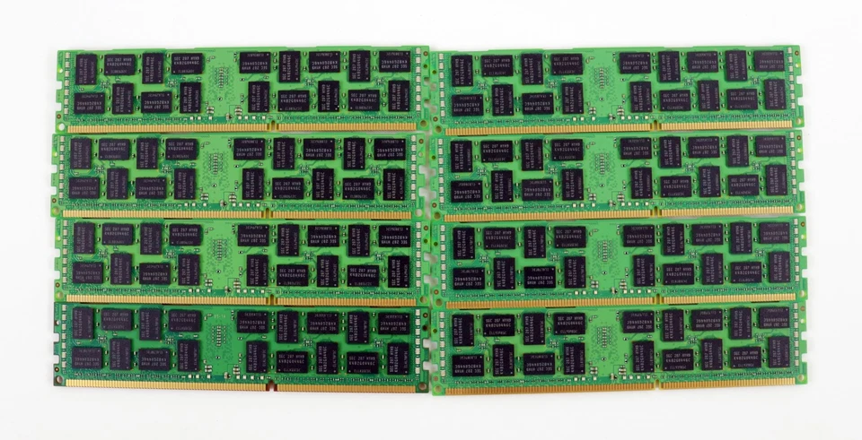 Samsung 64GB 8x8GB PC3L-10600R 1333MHz DDR3 ECC M393B1K70CH0-YH9 Server Memory - Image 3 of 3