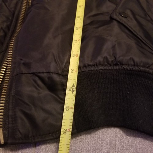 Vtg Operation Iraqi Freedom Rothco Mil-J-6141 Bomber Flight Jacket Men Size L - Picture 11 of 16