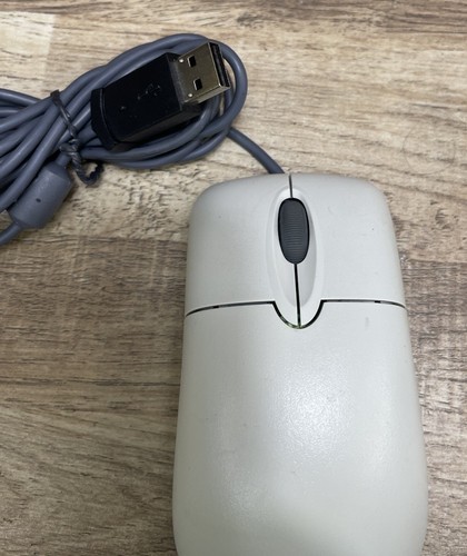 Microsoft Wheel Mouse Optical USB Wired Tested X08-71118 Corded Rare Tested A++ - Picture 7 of 12