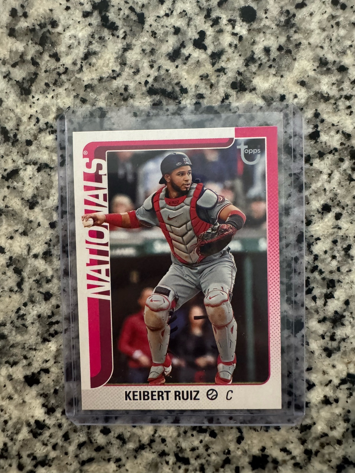 2025 Topps Series 1 Keibert Ruiz Vintage Stock /99 SP Nationals
