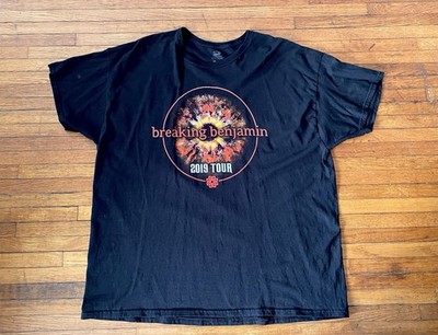 Breaking Benjamin 2019 Tour Shirt -Chevelle, Three Days Grace, Dorothy Black XXL
