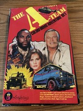 Vintage 1983 A TEAM Colorforms Adventure Playset Mr T. Almost Complete