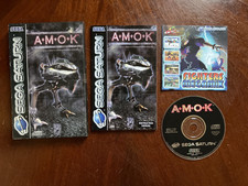 SEGA Saturn | Amok | Complete With Manual | UK Version