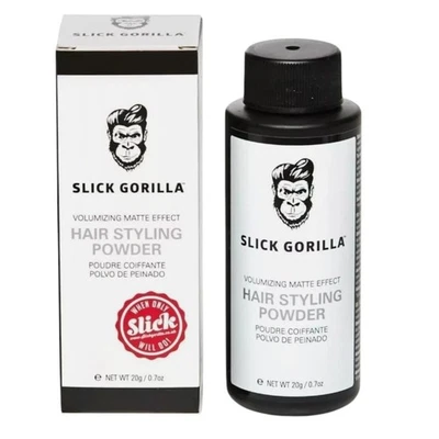 Slick Gorilla 20g Hair Styling Powder Volumizing & Matte Finish Strong Hold