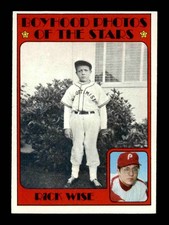 1972 Topps #345 Rick Wise KP EXMT/EXMT+ X3705230
