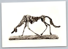 Alberto Giacometti "DOG" Museum Of Modern Art New York Postcard