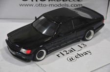 Otto 1:18 1987 Mercedes Benz 560SEC AMG Wide Body Black OT187 Ottomobile