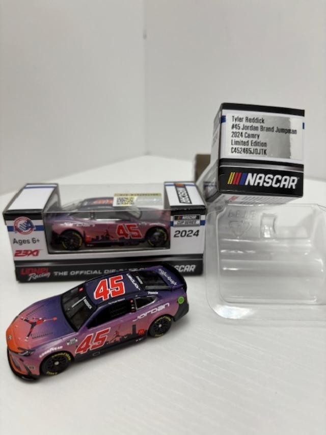 NASCAR 2024 TYLER REDDICK #45 JUMPMAN JORDAN BRAND  1/64 CAR