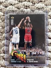 1995-96 Collector's Choice Playoff Time! Michael Jordan #353 Chicago Bulls Card