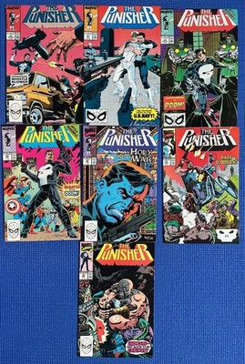 The Punisher (1989/1990) #26 #27 #28 #29 #30 #31 #32 Marvel Comics
