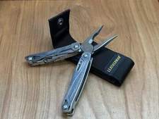NEW LEATHERMAN WINGMAN W/Pocket Clip & Case 14-Multi Tools 420 Steel SS USA!
