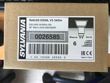 LED GU10 345lm 5W 3000K Warm white, Pack of 6