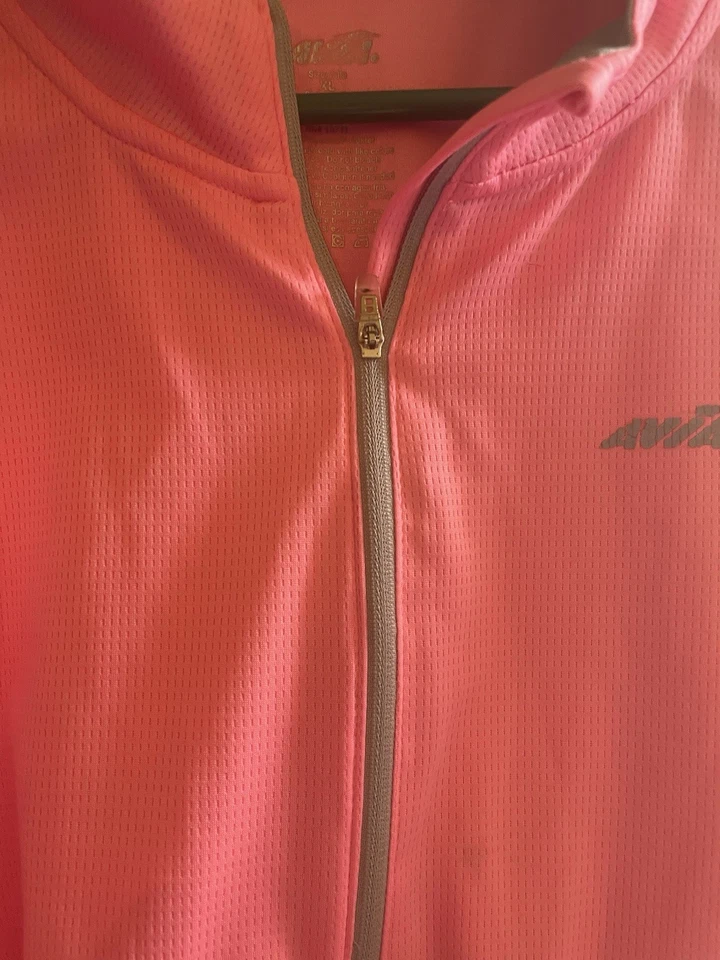 Camisa Avia para mujer talla XL rosa 1/4 cremallera manga larga pulóver atlético Foto 3 de 4