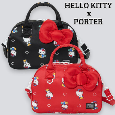 PORTER x HELLO KITTY 2WAY DUFFLE BAG 386-26904 Collaboration Items Japan Neu