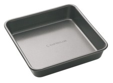 MASTERCLASS NON STICK SQUARE CAKE/BAKING TRAY/TIN 23CM x 23CM HB13