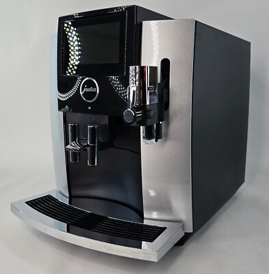 Jura S8 Moonlight Silver Automated Espresso & Cappuccino Machine *NEVER USED*