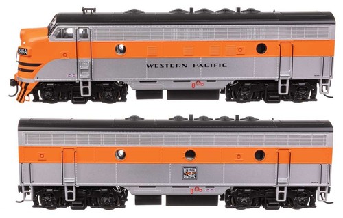 11419 Walthers Mainline EMD F7 A-B Set - Estándar DC Western Pacific #921D/921B | Zustand: New