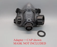 Honeywell North (N-series) Respirator Mask to 40mm NATO Filter Adapter