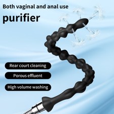 Shower-Enema-System Vaginal Anal-Cleaner Tube Wash Silicone-Colon-Douche-Nozzles