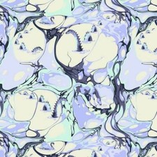 Tula Pink Pinkerville Blind Faith Daydream Fabric 1/2 Yd 18" X 44 Cotton New