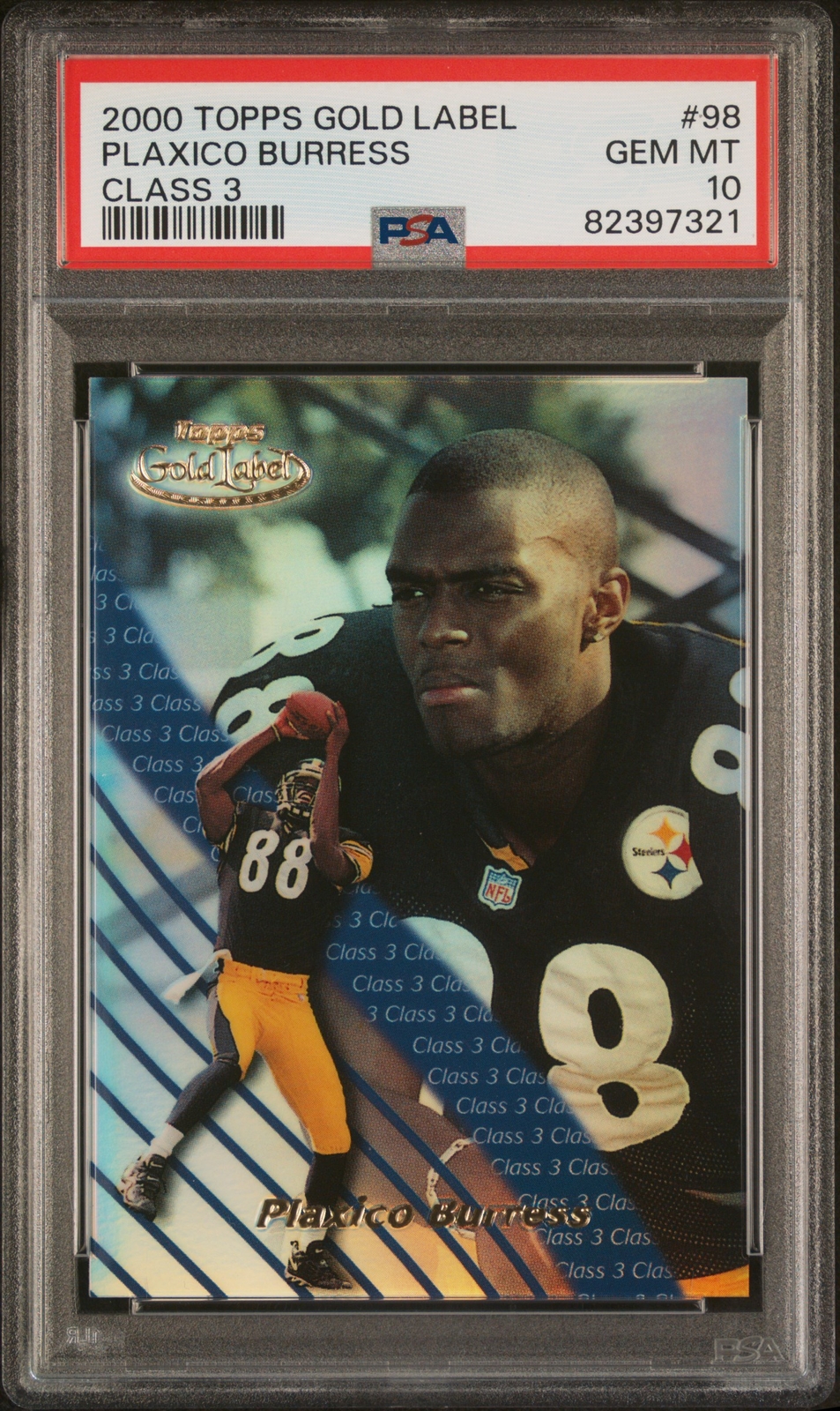 Plaxico Burress Topps Gold Label Class 3 #98 Base