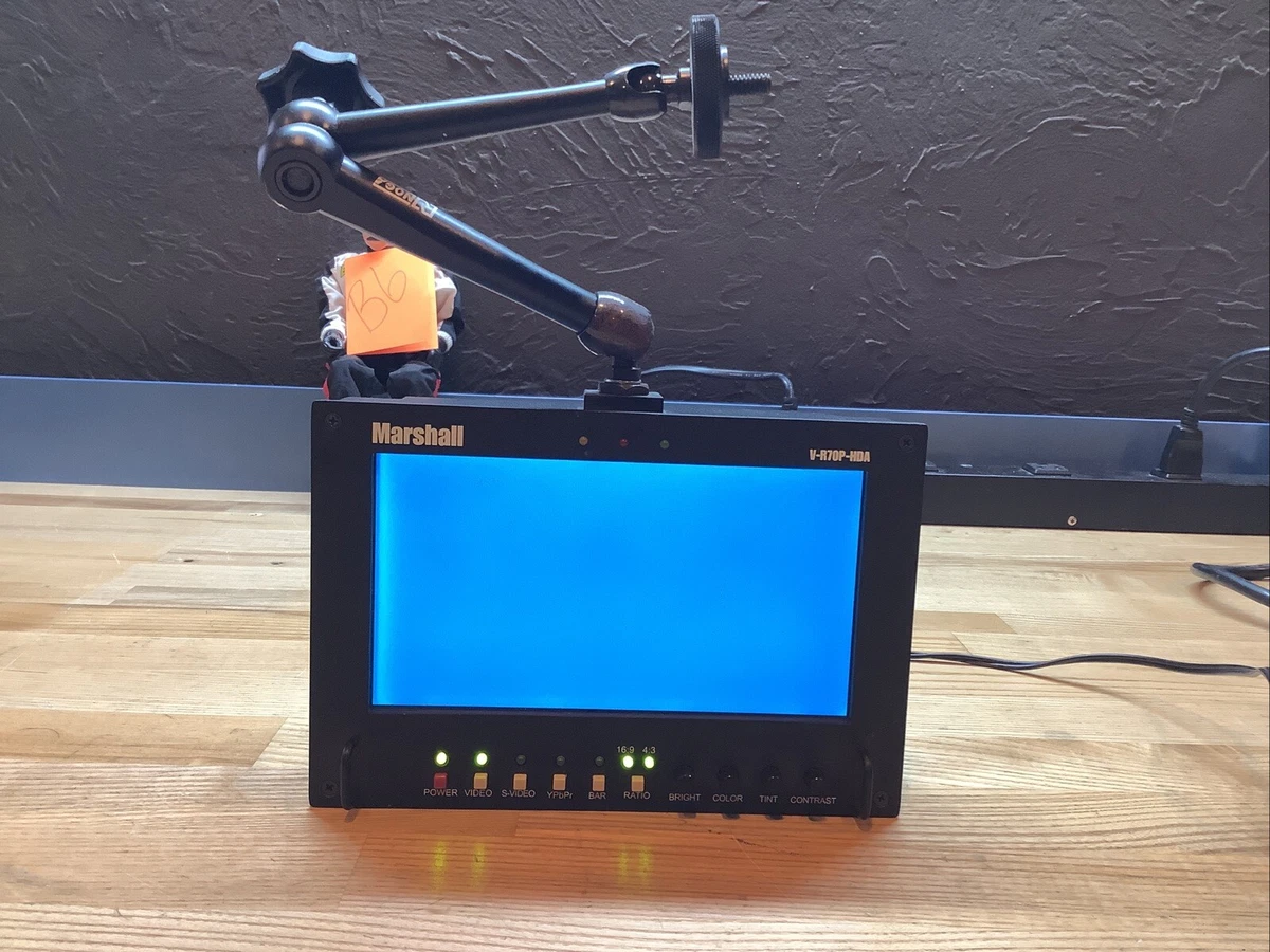 Moniteur De Terrain Marshall V-LCD70P-HDMI 7 Pouces – Pour Caméra Et DSLR