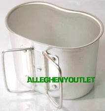 NEW Rothco Gi Style Aluminum Canteen Cup - Fits Rothco Aluminum Canteen #414