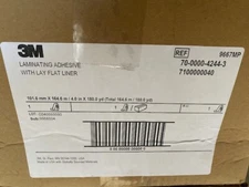 3M Adhesive Transfer Tape 9667MP, Clear, 4 in x 180 yd