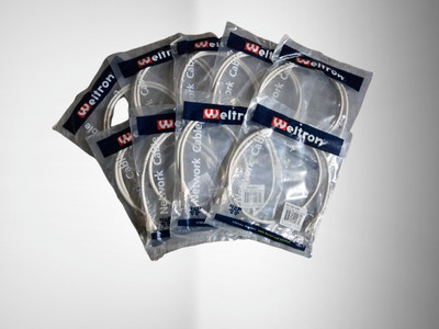Weltron Cat6 3 ft patch cable (LOT OF 9)  FAST FREE SHIPPING a