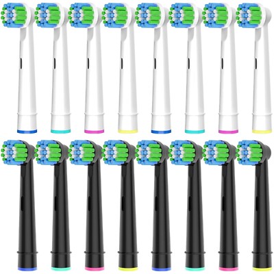 16 Stück Aufsteckbürsten Kompatibel mit Oral B Aufsteckbürsten, Professionell...