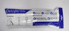 Personal Survival Water Filter Straw Purifier Camping Hiking Travel Gear
