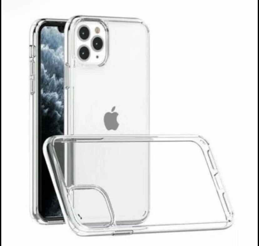 For iPhone 13 13 Pro Max Slim Protective Clear Bumper Shockproof Case Cover - Image 3 of 4