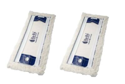 2x Ha-Ra weiss lang Bodenfaser für HaRa Bodenexpress Nassfaser 42 cm Fliesen NEU