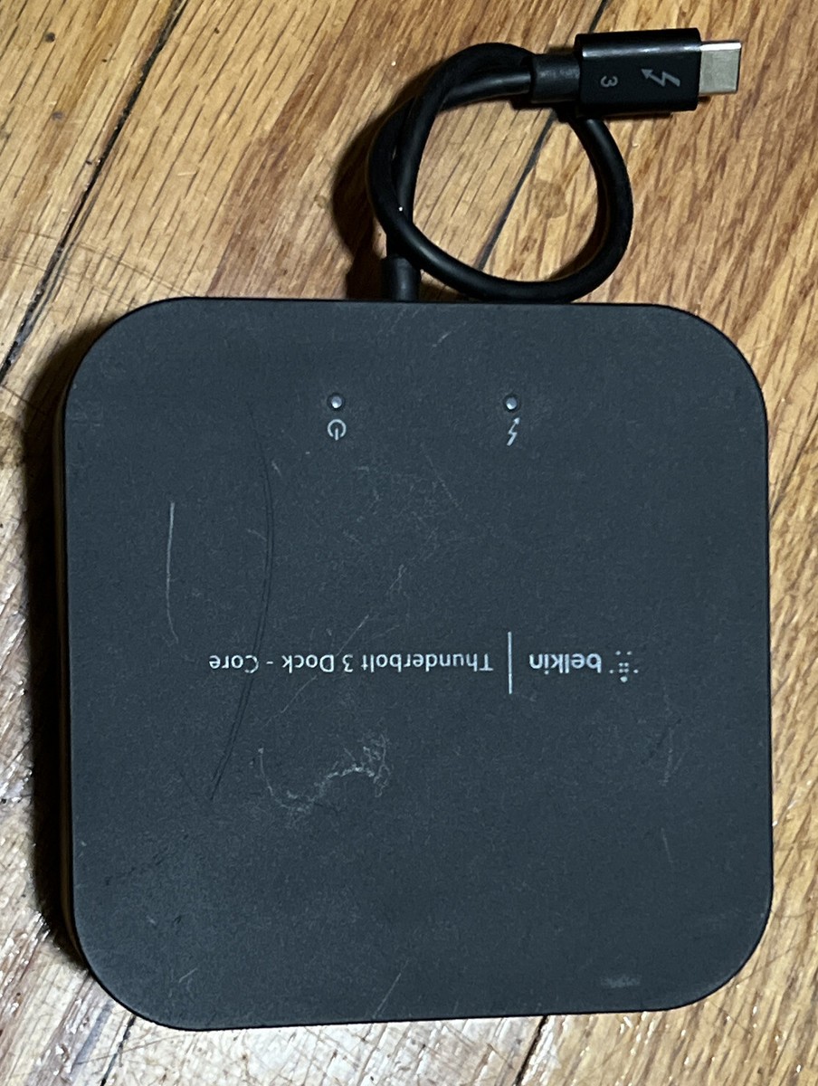 Belkin Thunderbolt 3 Dock Core F4U110 | eBay