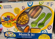 Learning Resources New Sprouts Munch It Pretend Play Food NEW