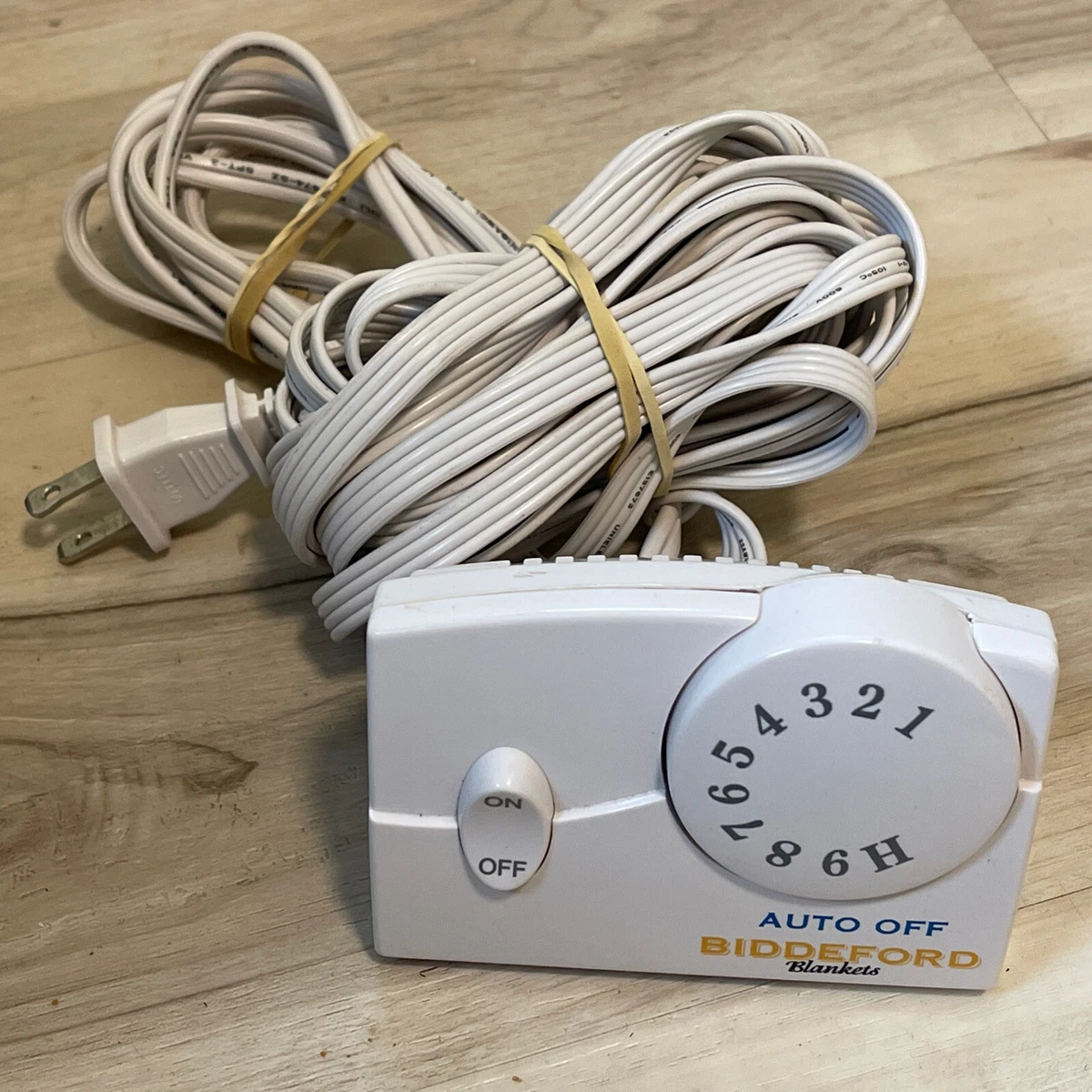 Biddeford TC11BA Electric Heating Blanket 4-Prong Controller White same day  ship | eBay