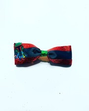 Handmade Hair Bows - Holiday - Christmas - Star Wars - Boba Fett - Bow 1