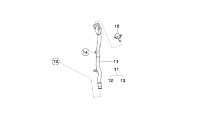 BMW Genuine Filler Cap Fits E81 E82 E87 E87 LCI E88 E46 E90 E90 LCI 16117193372 - Image 2 of 4